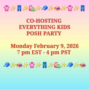 CO-HOSTING "EVERYTHING KIDS POSH PARTY"